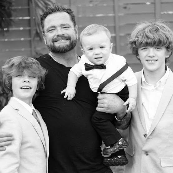 Owner with family