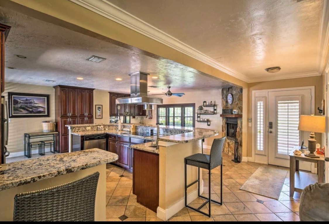 Eric's House luxury kitchen countertops
